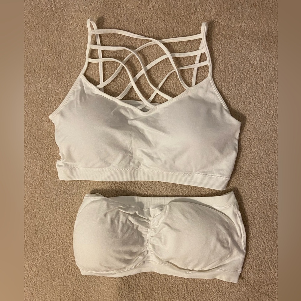 Bralette and bandeau plus size